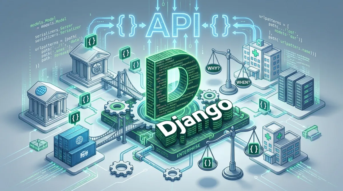 Django برای API‌های سازمانی: چرا و چه زمانی؟